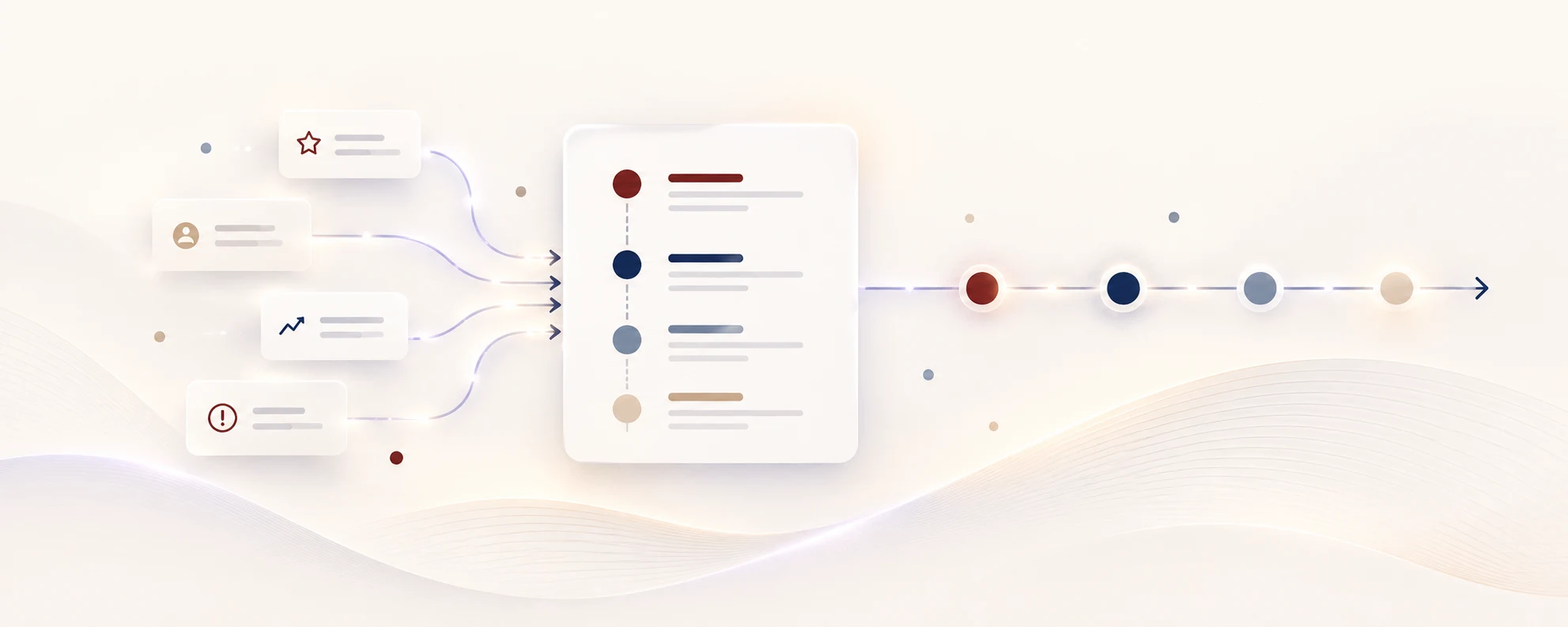 Business planning illustration with goals, priorities and a practical roadmap.